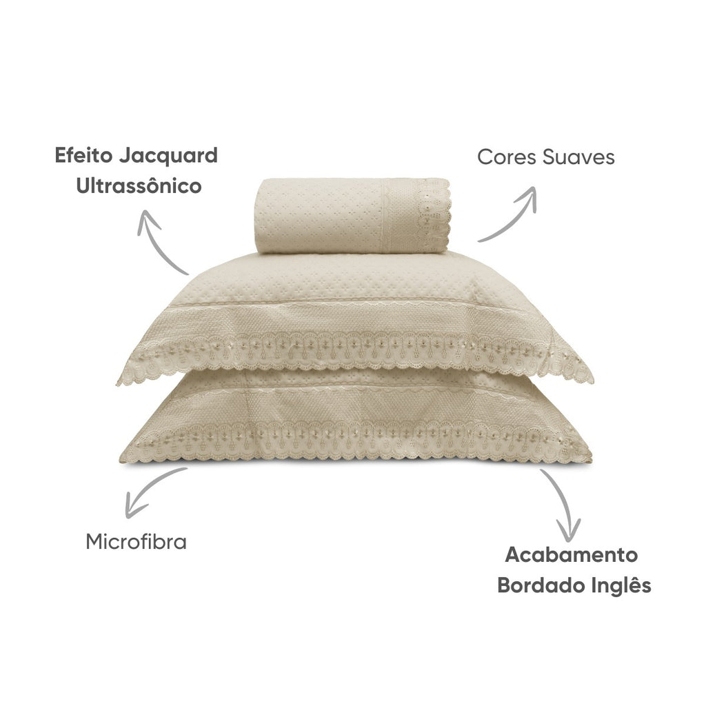 KIT COLCHA BORDARE PREMIUM